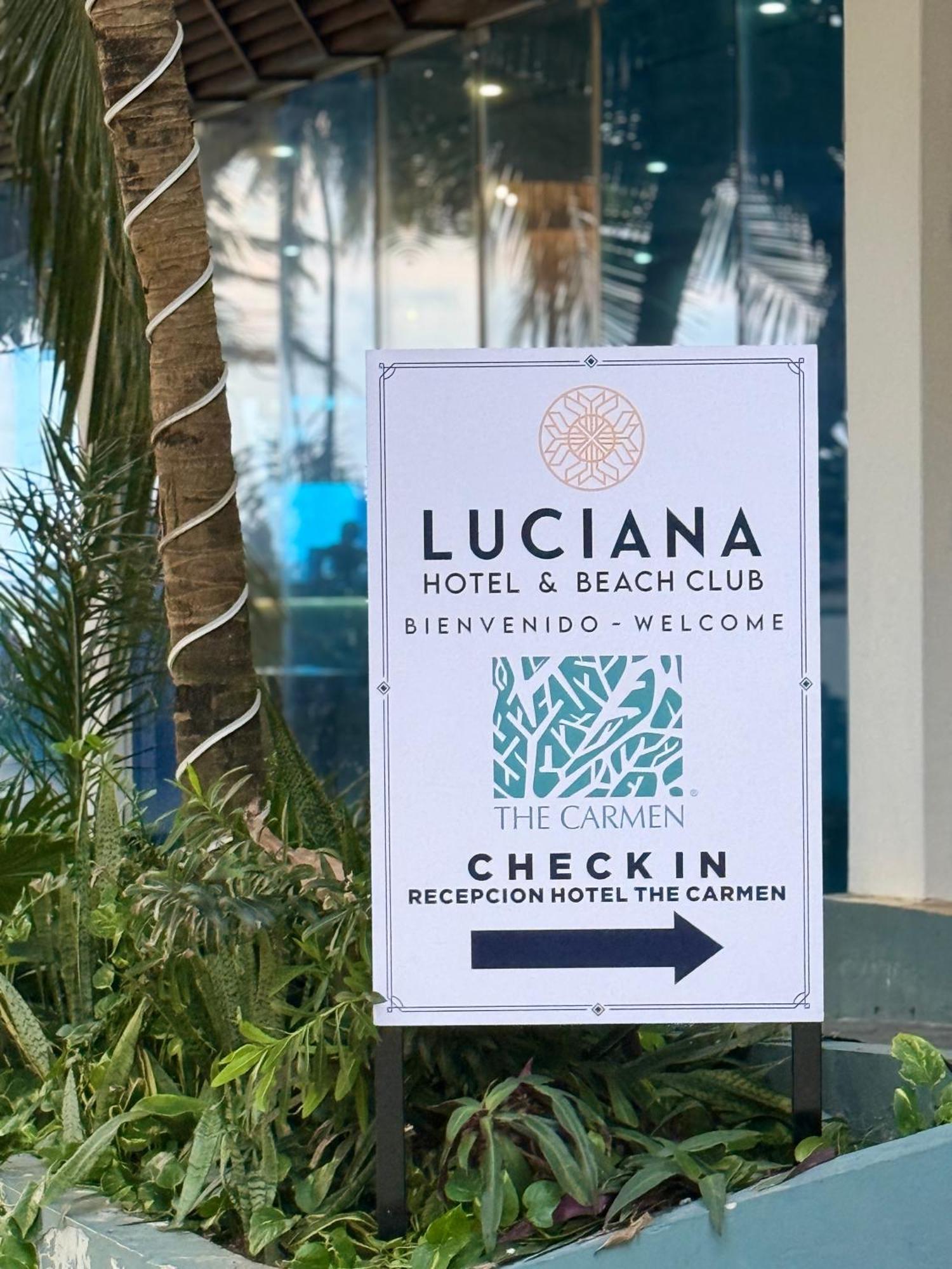 Luciana Hotel & Beach Club Playa del Carmen Exteriér fotografie